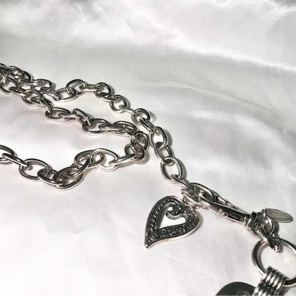 Metal Heart Chain Link Belt - Picture 2 of 8